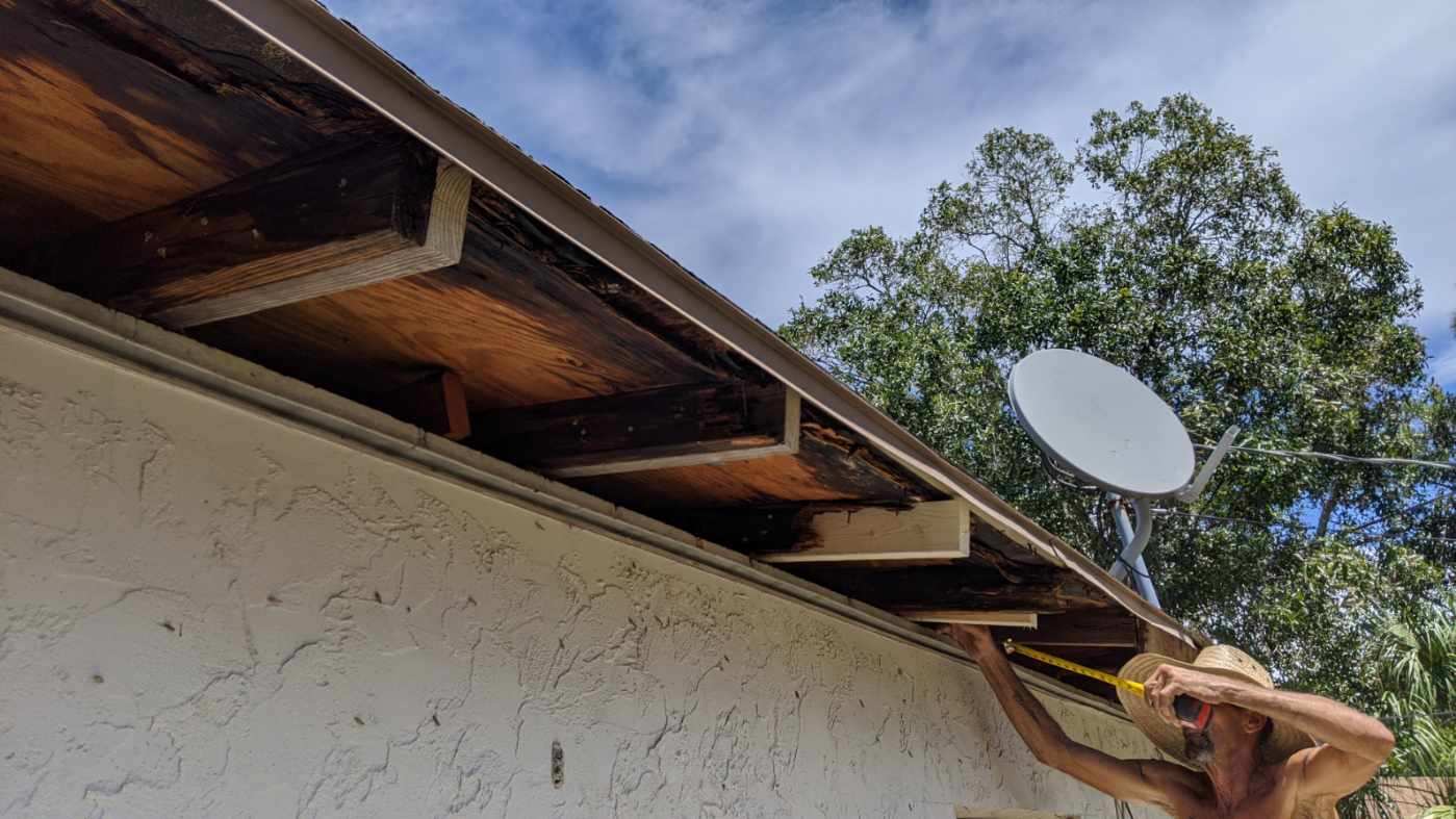 Roof Fascia Board Installation for a Straight, Strong Finish — Before